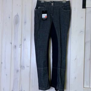 NWT, full seat riding britches, bootcut, by HKM, size 32 US